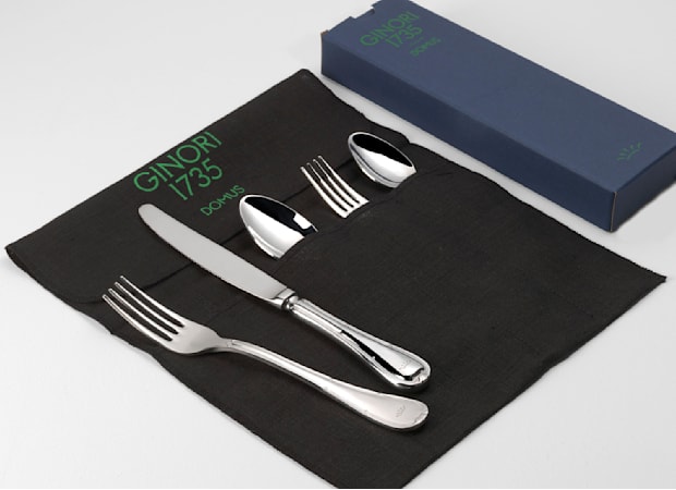 5-piece Stainless Steel Cutlery Set | Ginevra | GINORI 1735